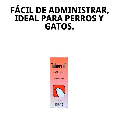 Tabernil Calcio 20 ml: Suplemento Esencial para Mascotas