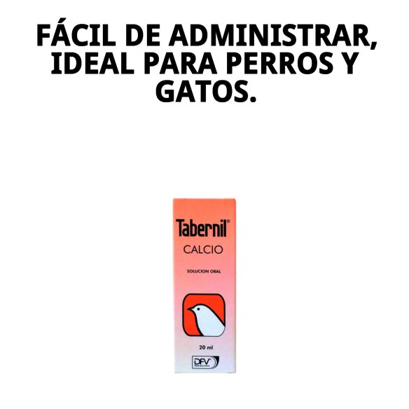 Tabernil Calcio 20 ml: Suplemento Esencial para Mascotas
