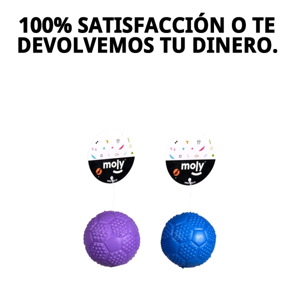 Pelota de Caucho con Sonido para Perros - 5 cm de Diversión