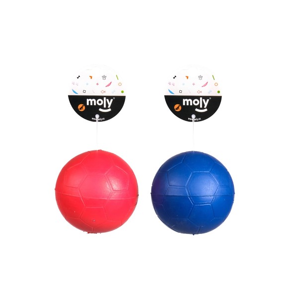 Pelota de Caucho con Sonido para Perros - 6,5 cm