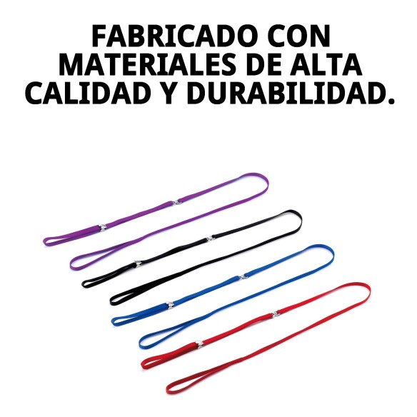 Collar Ramal Nylon Exposición con Pinza - Seguridad y Estilo