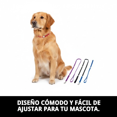 Collar Ramal Nylon Exposición con Pinza - Seguridad y Estilo