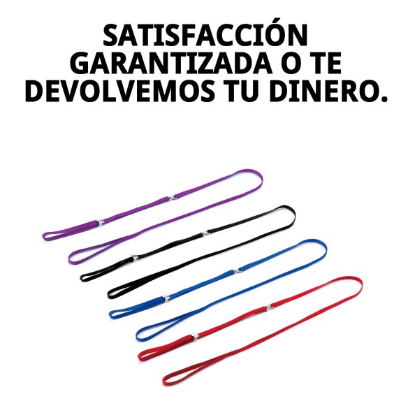 Collar Ramal Nylon Exposición con Pinza - Seguridad y Estilo