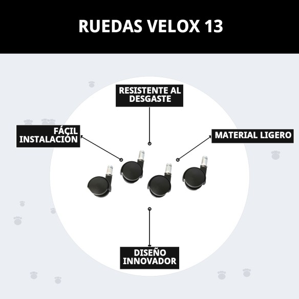 Ruedas Velox 13: Velocidad y Estilo para Tu Mascota