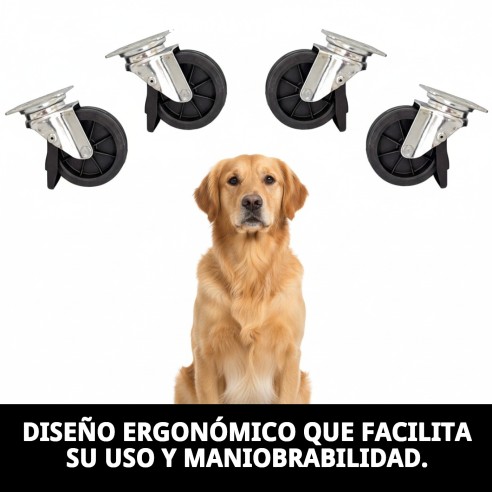 Ruedas Velox 47: Agilidad y Estilo para tu Mascota