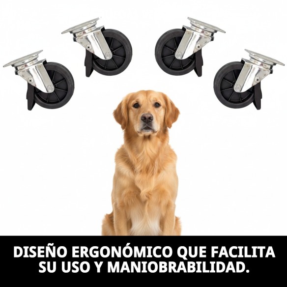 Ruedas Velox 47: Agilidad y Estilo para tu Mascota