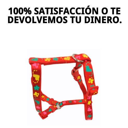 Arnes Nylon Flower 25-35 cm: Estilo y Comodidad para tu Mascota