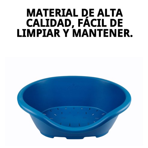 Cuna Plástico N.2 Perla 45x30 para Mascotas Cómodas