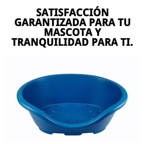 Cuna Plástico N.2 Perla 45x30 para Mascotas Cómodas