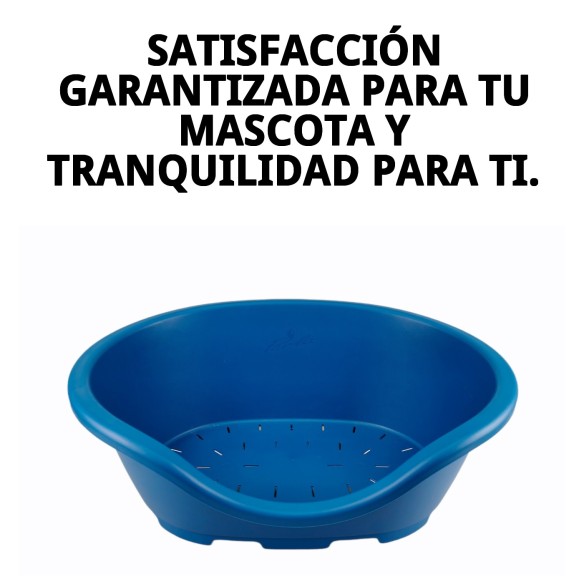 Cuna Plástico N.2 Perla 45x30 para Mascotas Cómodas