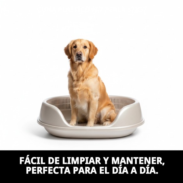 Cuna Plástico N.7 Perla 87x57 para Mascotas Cómoda y Duradera