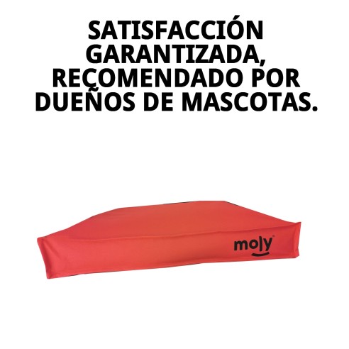 Colchón Waterproof Rojo T-3 105x95x10 para Mascotas Fáciles