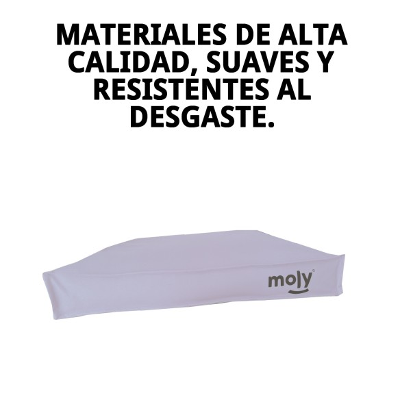 Colchón Waterproof Gris T-1 80x60x10 para Mascotas Confortable