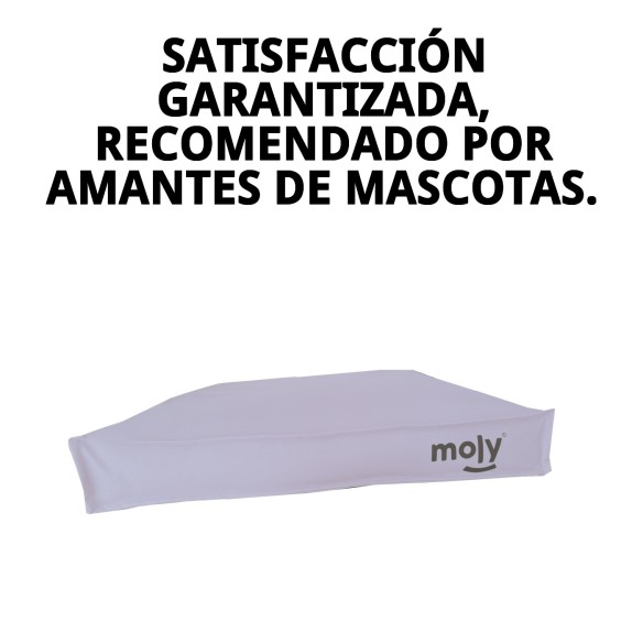 Colchón Waterproof Gris T-1 80x60x10 para Mascotas Confortable