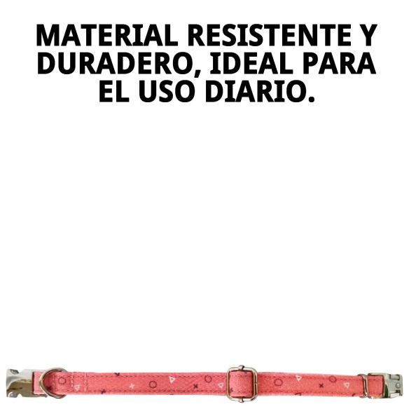 Collar Moly Salmon T-4: Comodidad y Estilo para tu Perro