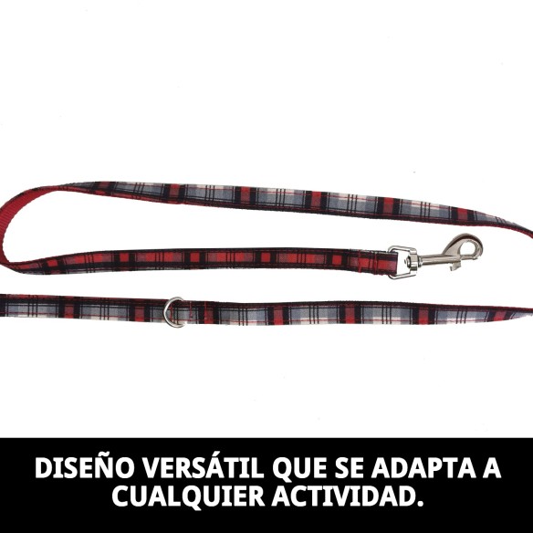 Ramal Escocés T-2 120*2: Estilo y Seguridad para Tu Mascota