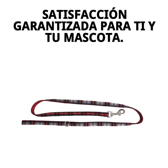 Ramal Escocés T-2 120*2: Estilo y Seguridad para Tu Mascota