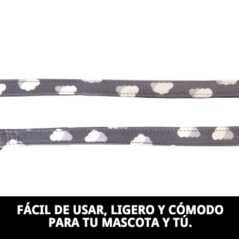 Ramal Nubes Gris T-2 120*2: Estilo y Comodidad para Tu Mascota