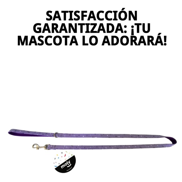 Ramal Moly Lila T-1 120*1,5: Estilo y Seguridad para Tu Mascota