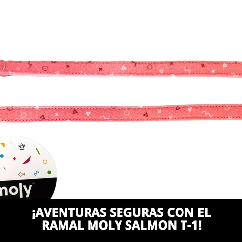 Ramal Moly Salmon T-1 120*1,5: Calidad y Estilo para tu Mascota