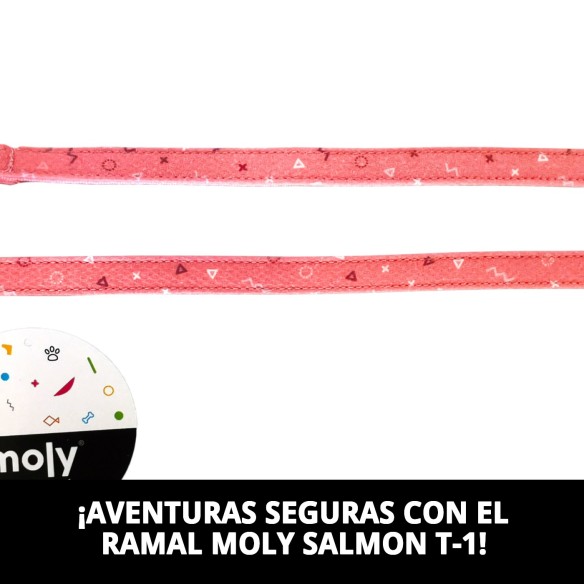 Ramal Moly Salmon T-1 120*1,5: Calidad y Estilo para tu Mascota