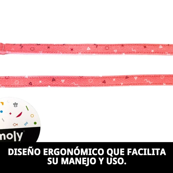 Ramal Moly Salmon T-1 120*1,5: Calidad y Estilo para tu Mascota