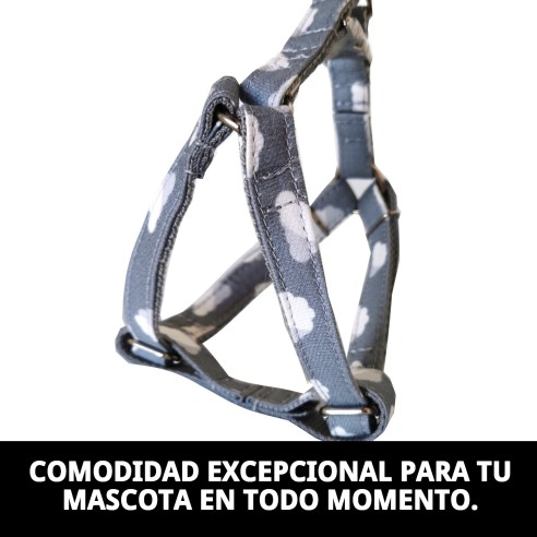 Petral Nube Gris T-5 40-50 cm - Comodidad y Estilo para tu Mascota