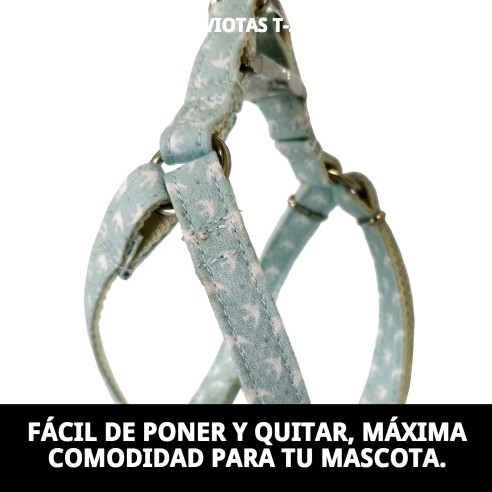 Petral Gaviotas T-3 para Mascotas 30-40cm - Comodidad y Estilo