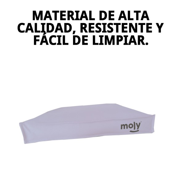 Colchón Waterproof Gris T-2 90x60x10 para Mascotas Confortable