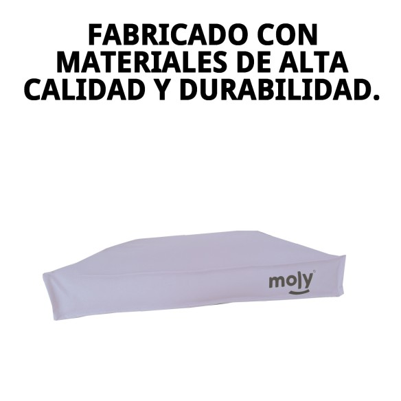 Colchón Waterproof Gris T-3 105x95x10 para Mascotas Confortable