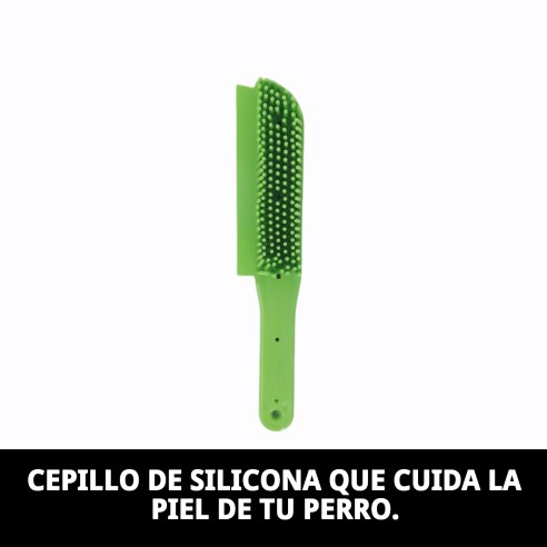 Cepillo de Silicona Multiusos para Perros y Gatos 26 cm