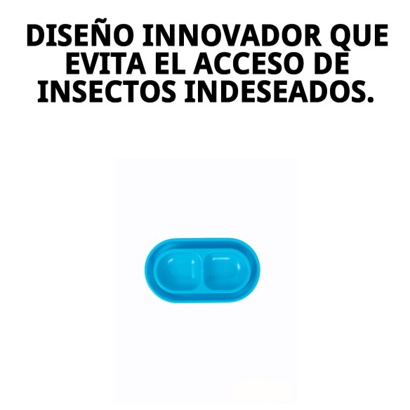 Comedero Antihormigas Doble 27 cm: Comida Siempre Limpia