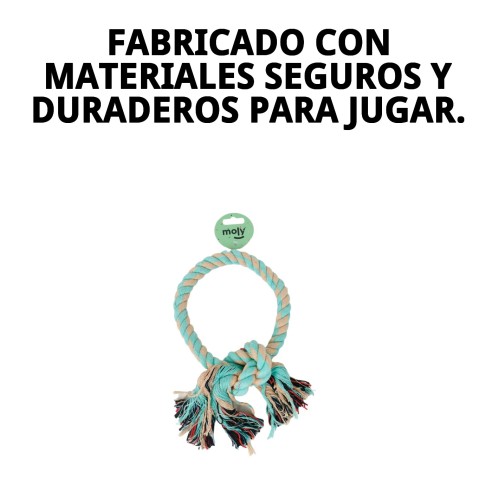 Mordedor Interactivo Redondo para Perros - Juguete de Cuerda