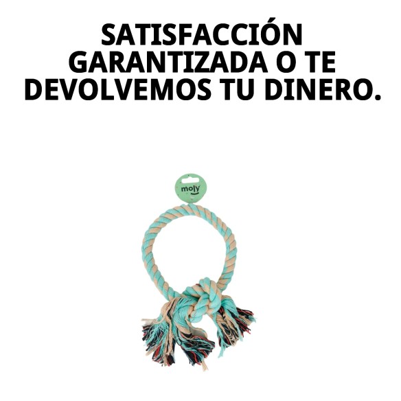 Mordedor Interactivo Redondo para Perros - Juguete de Cuerda