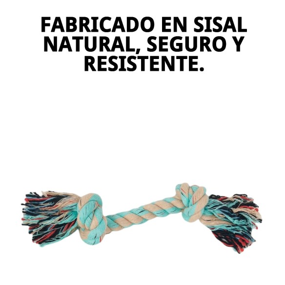Mordedor Sisal Avocat 2 Nudos: Diversión y Cuidado Dental