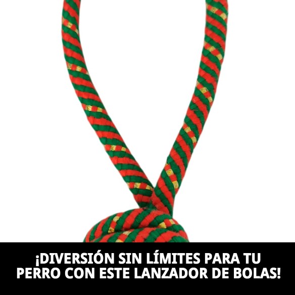 Juguete Lanzador de Bola Chia para Perros - 22 cm