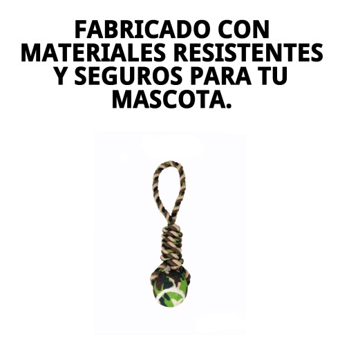 Mordedor Pelota Animalprint 33 cm para perros felices