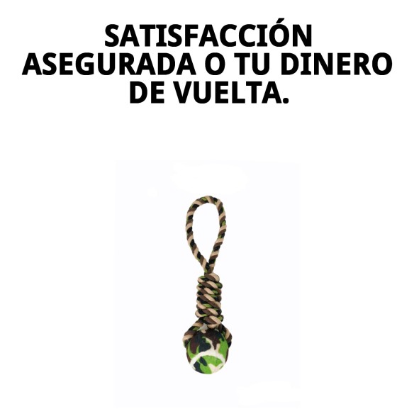 Mordedor Pelota Animalprint 33 cm para perros felices