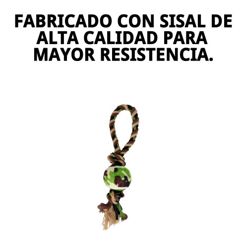 Lanzador Sisal Animalprint 33: Diversión y Salud para Perros