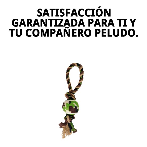 Lanzador Sisal Animalprint 33: Diversión y Salud para Perros