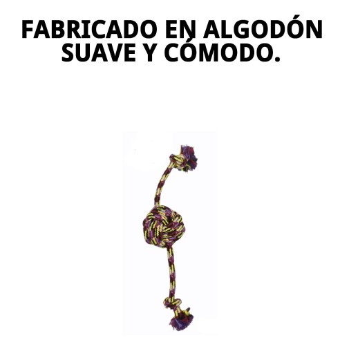 Juguete Cuádruple Trendy Algodón 32 cm para Perros