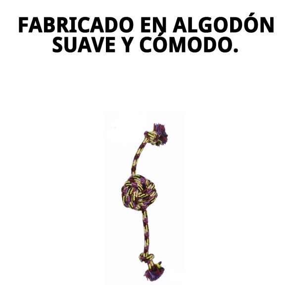 Juguete Cuádruple Trendy Algodón 32 cm para Perros