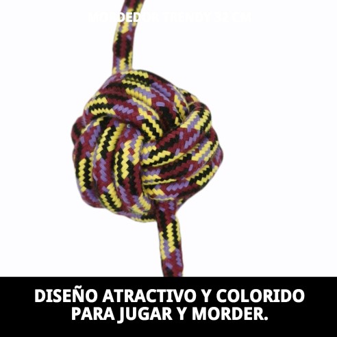 Mordedor Trendy 32 cm: Diversión y Salud para tu Mascota