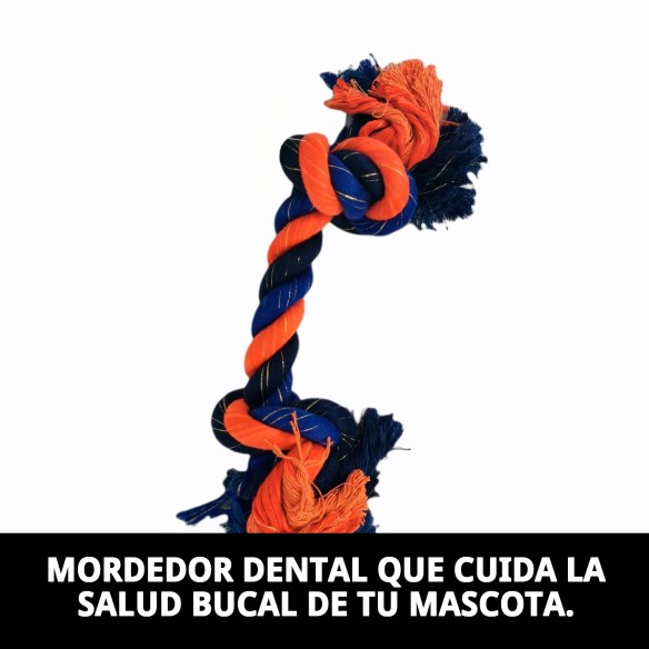 Mordedor Hilo Dental HippyChic: Estilo y Salud para tu Perro