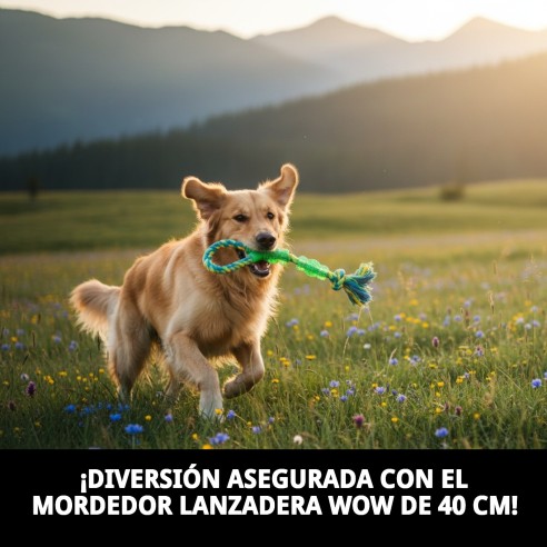 Mordedor Lanzadera 40 cm: Diversión y Salud para tu Perro