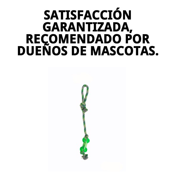 Mordedor TPR 50 cm Green: Juguete Duradero para Perros