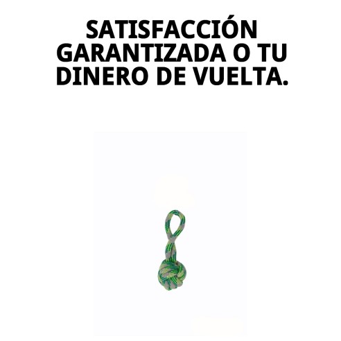Mordedor Pelota 18 cm Green: Diversión y Salud Canina