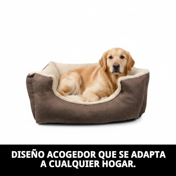 Cuna Dulce Collection Marrón T-2 para Perros y Gatos