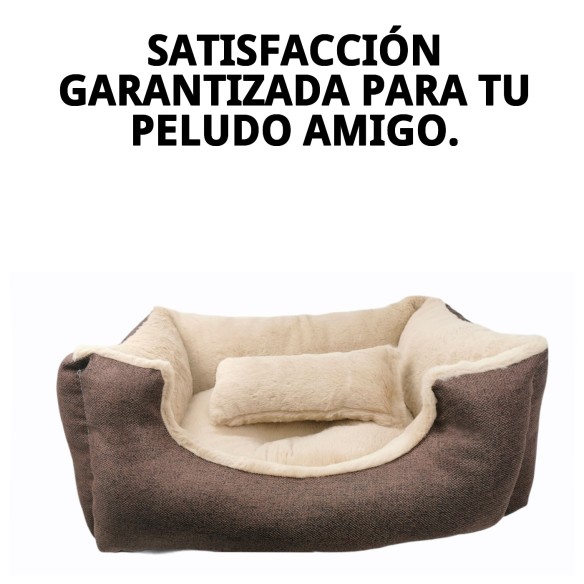 Cuna Dulce Collection Marrón T-2 para Perros y Gatos