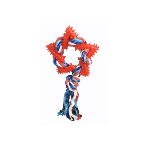 Mordedor Estrella Dental TPR para Perros - 26 cm